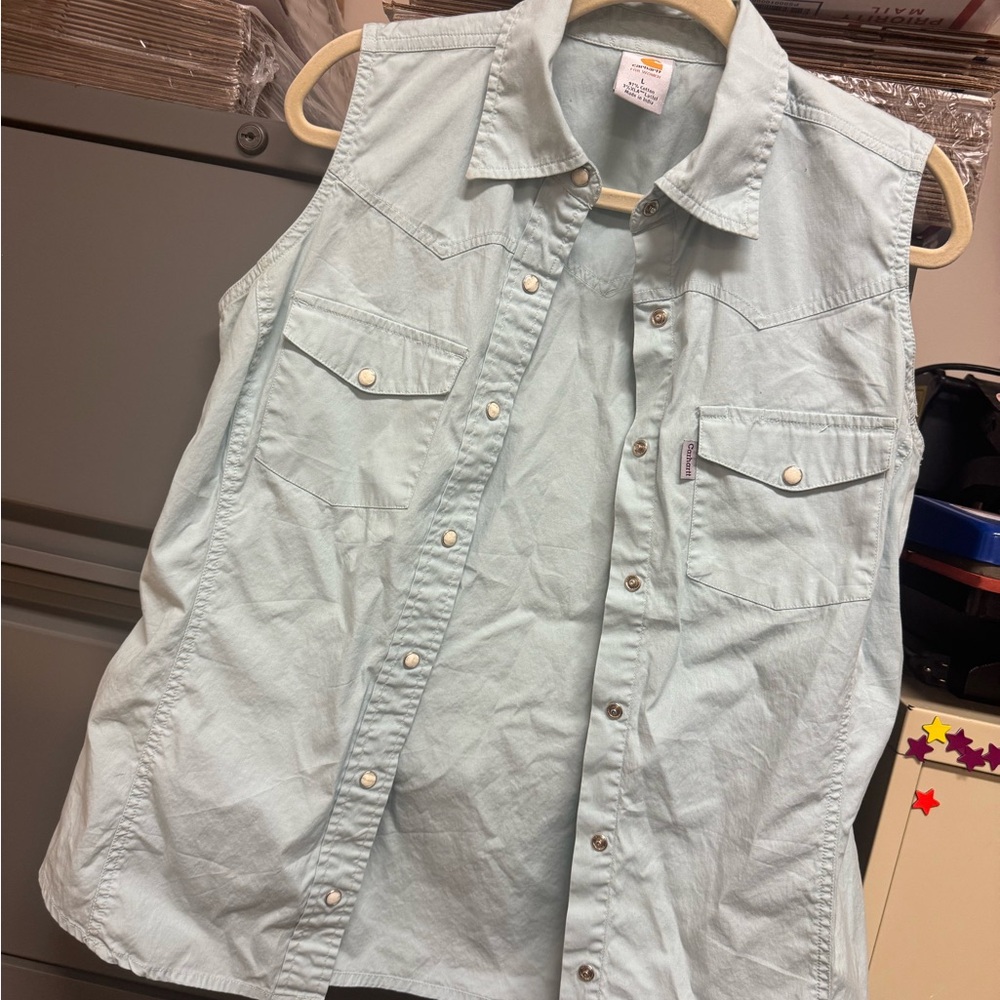Carhartt Light Blue Women's Shirt